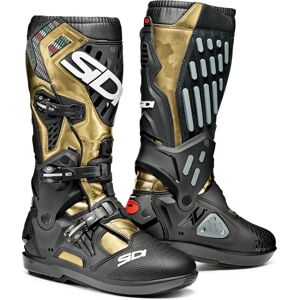 Sidi Atojo SRS Camo Motocross Stiefel 44 Schwarz Gold