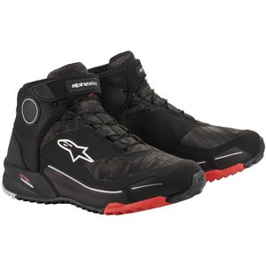 Alpinestars CR-X Drystar Motorradschuhe 45 Grün Braun