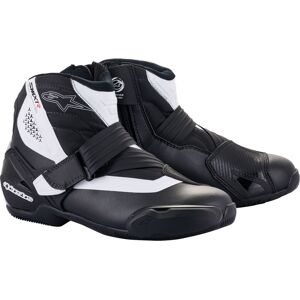 Alpinestars SM-1 R V2 Motorradschuhe 46 Schwarz Weiss