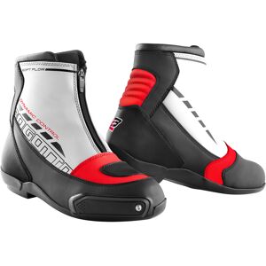 Bogotto Lap Motorradschuhe 39 Schwarz Weiss Rot