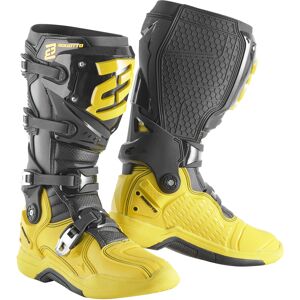 Bogotto MX-7 G Motocross Stiefel 42 Schwarz Gelb