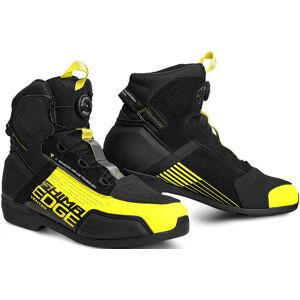 SHIMA Edge Vented Motorrad Schuhe 46 Schwarz Gelb