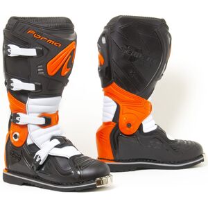 Forma Terrain Evolution TX Motocross Motorradstiefel 46 Schwarz Weiss Orange