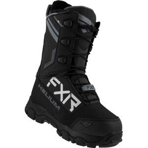 FXR Helium Speed Snowmobil Stiefel 47 Schwarz Weiss