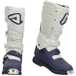 Acerbis X-Rock MM2 Motocross Stiefel 45 Grau Blau