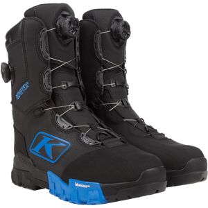 Klim Adrenaline Pro S GTX BOA Snowmobil Stiefel 45 Schwarz Blau