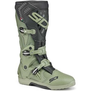 Sidi Crossair Motocross Stiefel 39 Schwarz Grün