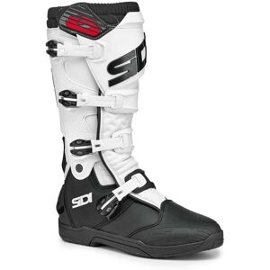 Sidi XPower SC Motocross Stiefel 45 Schwarz Weiss