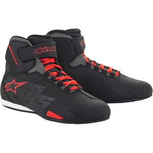 Alpinestars Sektor 2024 Motorrad Schuhe 38 Schwarz Rot