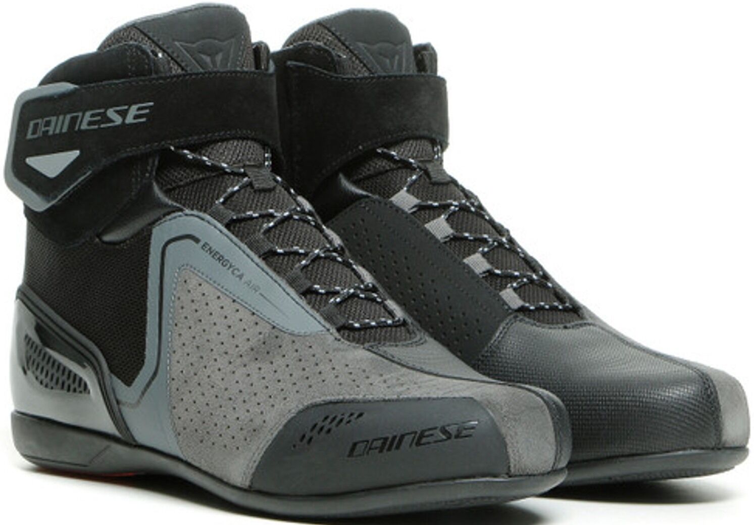 Dainese Energyca Air Motorradschuhe 45 Schwarz Grau