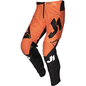 Just1 J-Flex Jugend Motocross Hose 40 Schwarz Orange