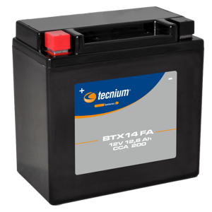 TECNIUM Werkseitig aktivierte wartungsfreie Batterie - BTX14