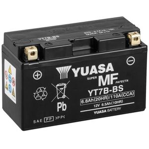 YUASA Werkseitig aktivierte wartungsfreie W/C-Batterie - YT7B