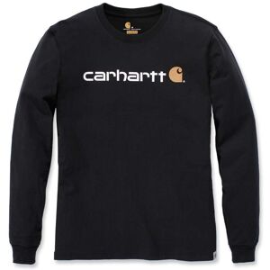 Carhartt EMEA Workwear Signature Graphic Core Logo Langarmshirt M Schwarz