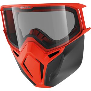Shark Street Drak Motorradbrille und Maske Set Einheitsgröße Orange