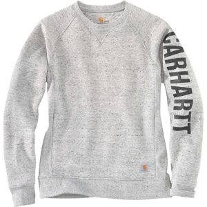 Carhartt Clarksburg Crewneck Damen Sweatshirt M Grau Weiss