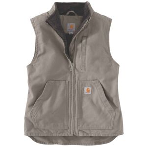 Carhartt Sherpa Lined Mock Neck Damen Weste M Grau