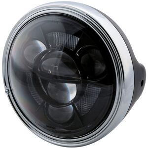 HIGHSIDER LTD TYP 11 7 Zoll LED Scheinwerfer mit TFL  Schwarz