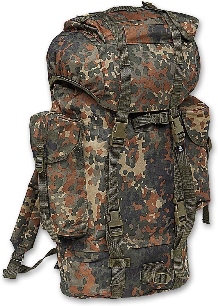 Brandit Nylon Rucksack Einheitsgröße Grün