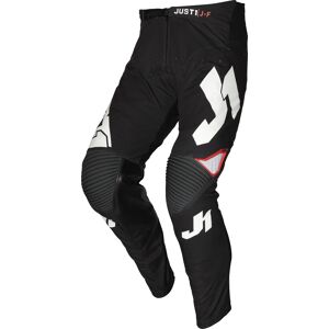 Just1 J-Flex Jugend Motocross Hose 42 Schwarz Weiss