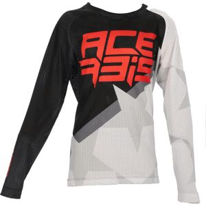 Acerbis MX J-Windy 1 Kinder Motocross Jersey L Schwarz Weiss