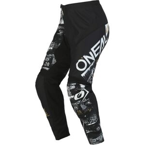 Oneal Element Attack Jugend Motocross Hose M Schwarz Weiss