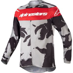 Alpinestars Racer Tactical 2023 Jugend Motocross Jersey L Grau Rot