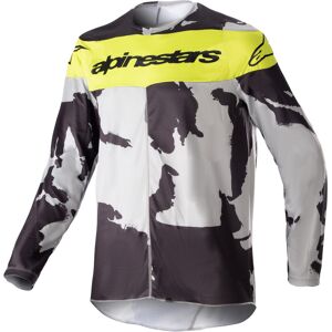 Alpinestars Racer Tactical 2023 Jugend Motocross Jersey L Grau Gelb