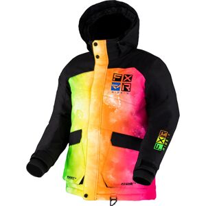 FXR Kicker Jugend Snowmobil Jacke 36 Schwarz Mehrfarbig