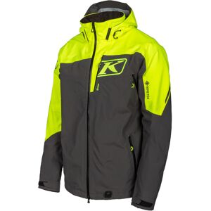 Klim Storm 2022 Snowmobil Jacke L Schwarz Grau Gelb