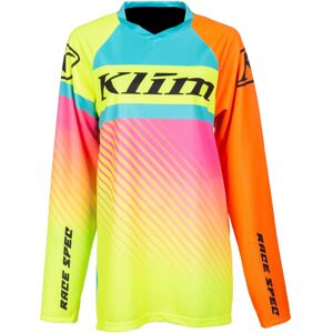 Klim Revolt Snowmobil Jersey S Pink Blau Lila Gelb