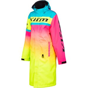 Klim Revolt wasserdichte Snowmobil Mantel L Pink Blau Lila Gelb