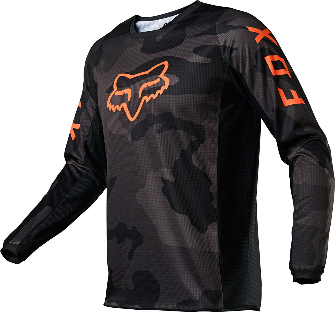 Fox 180 Trev Jugend Motocross Jersey S Schwarz Mehrfarbig