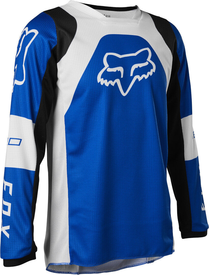 FOX 180 Lux Jugend Motocross Jersey M Blau