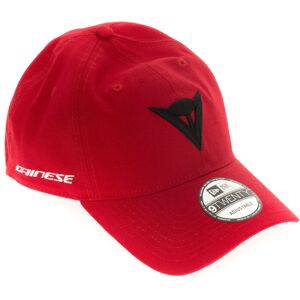 Dainese 9Twenty Canvas Strapback Kappe Einheitsgröße Rot