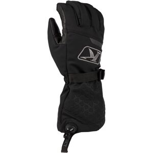 Klim PowerXross Gauntlet Snowmobil Handschuhe S Schwarz