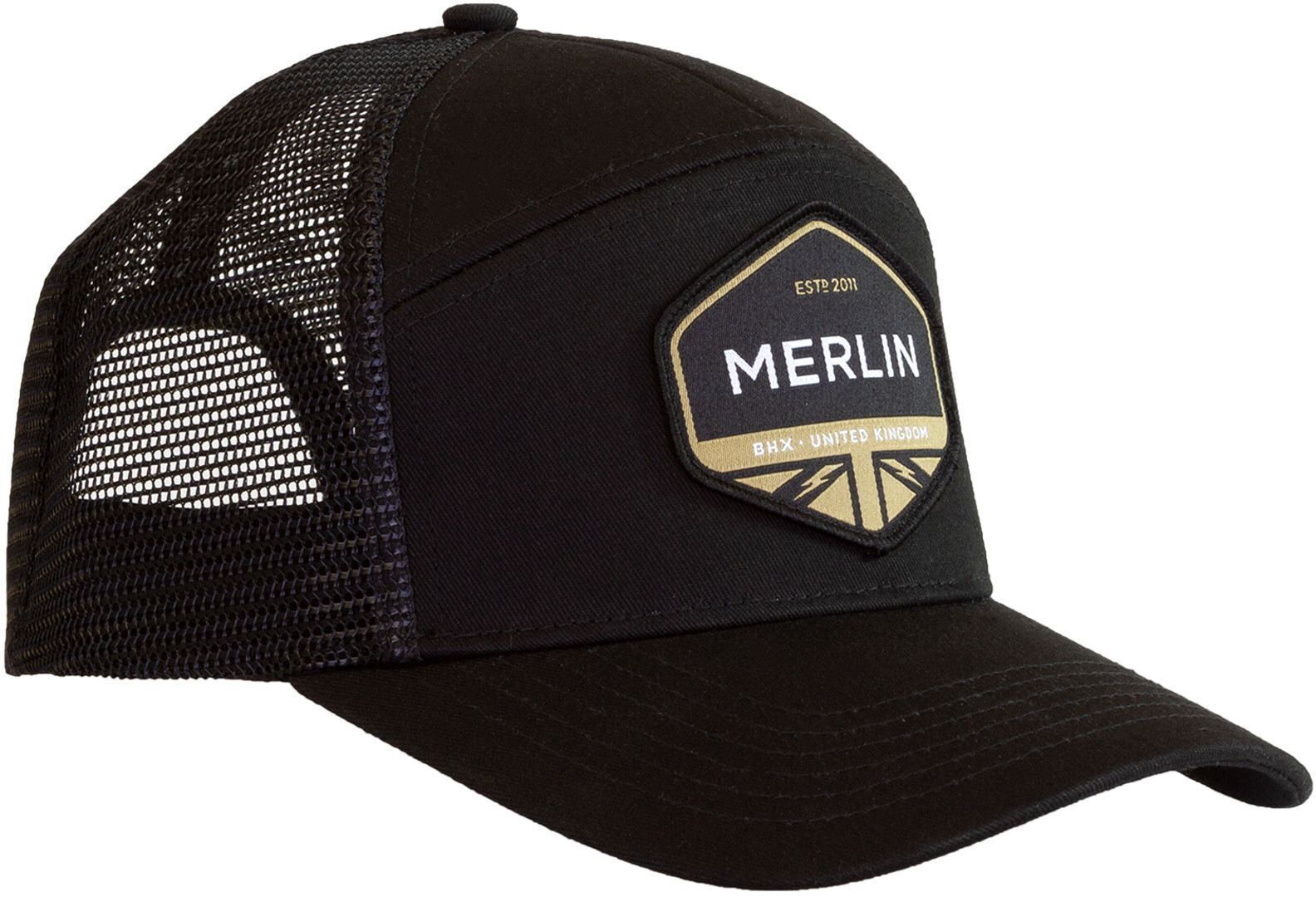 Merlin Flyde Signature Trucker Kappe Einheitsgröße Schwarz