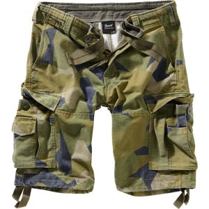 Brandit Vintage Classic Shorts S Grün Mehrfarbig