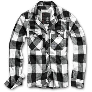 Brandit Check Hemd 6XL Schwarz Weiss