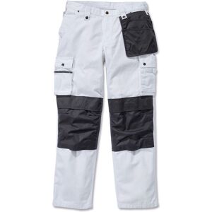 Carhartt Multi Pocket Ripstop Hose 32 Weiss