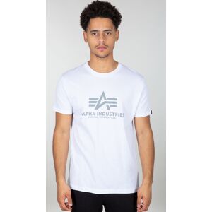 Alpha Industries Basic T-Shirt 2XL Weiss Beige