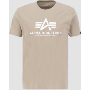 Alpha Industries Basic T-Shirt S Beige