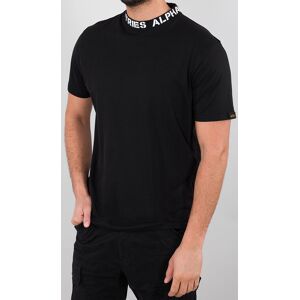 Alpha Industries Neck Print T-Shirt S Schwarz