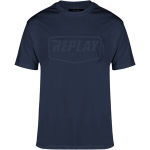 Replay Logo T-Shirt S Blau