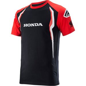 Alpinestars Honda T-Shirt 4XL Schwarz Rot