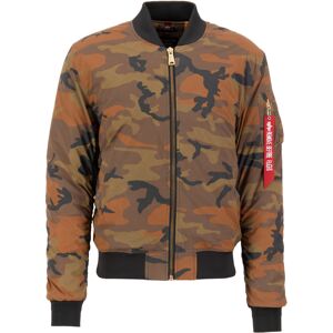 Alpha Industries MA-1 VF 59 Reflective Camo Jacke L Orange