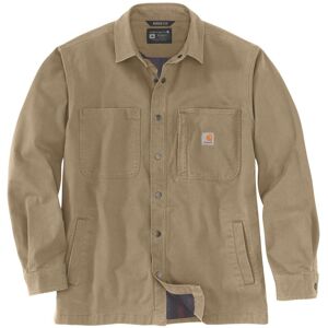 Carhartt Fleece Lined Snap Front Hemd M Grün Braun