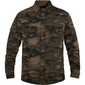 John Doe New Camouflage Motorrad Hemd XS Mehrfarbig