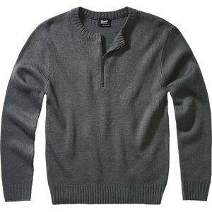 Brandit Armee Pullover L Schwarz Grau