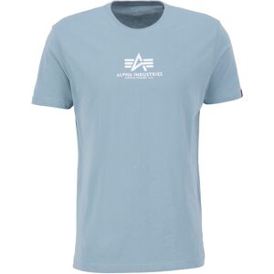 Alpha Industries Basic ML T-Shirt S Grau Blau